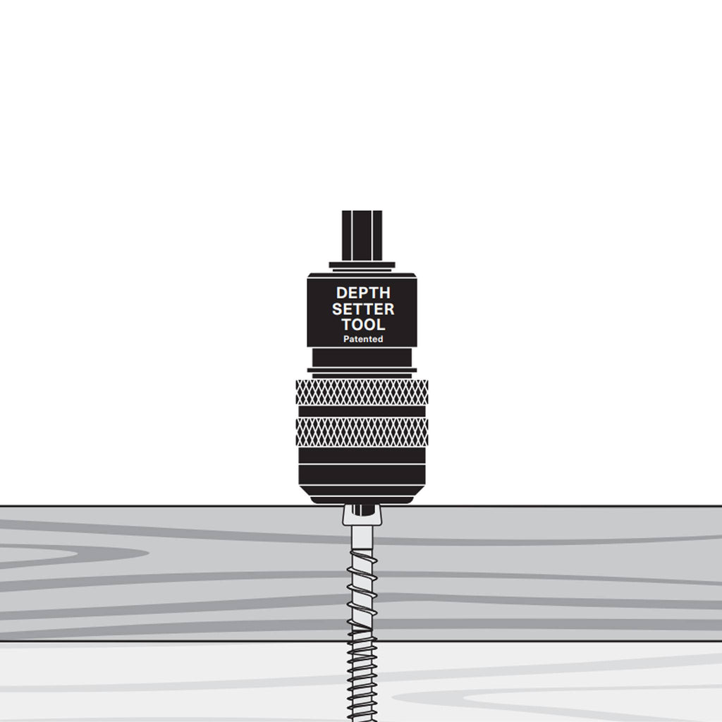 STARBORN Smart-Bit Depth Setter Tool (Adjustable)