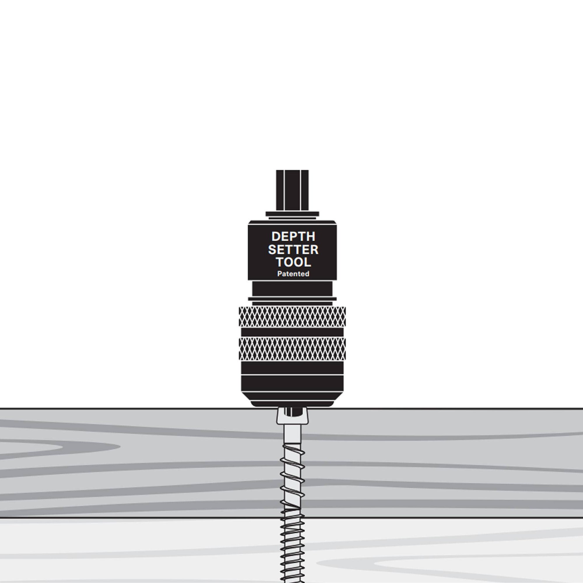 STARBORN Smart-Bit Depth Setter Tool (Adjustable)