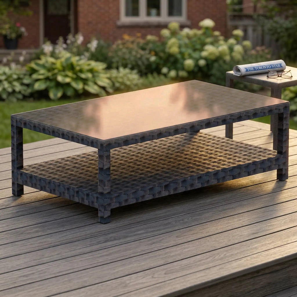 Maui Glass Coffee Table
