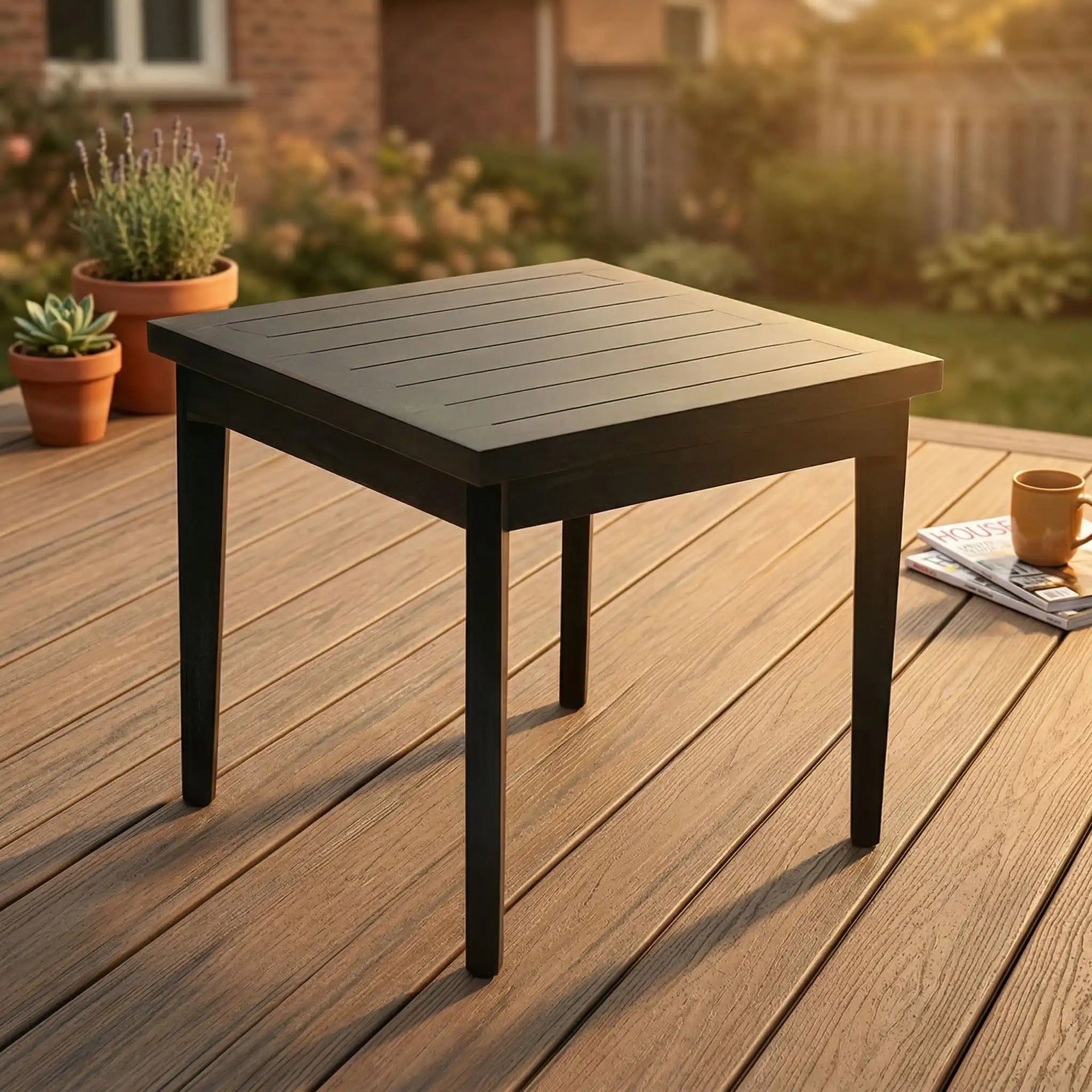 PLANK & HIDE Adeline End Table