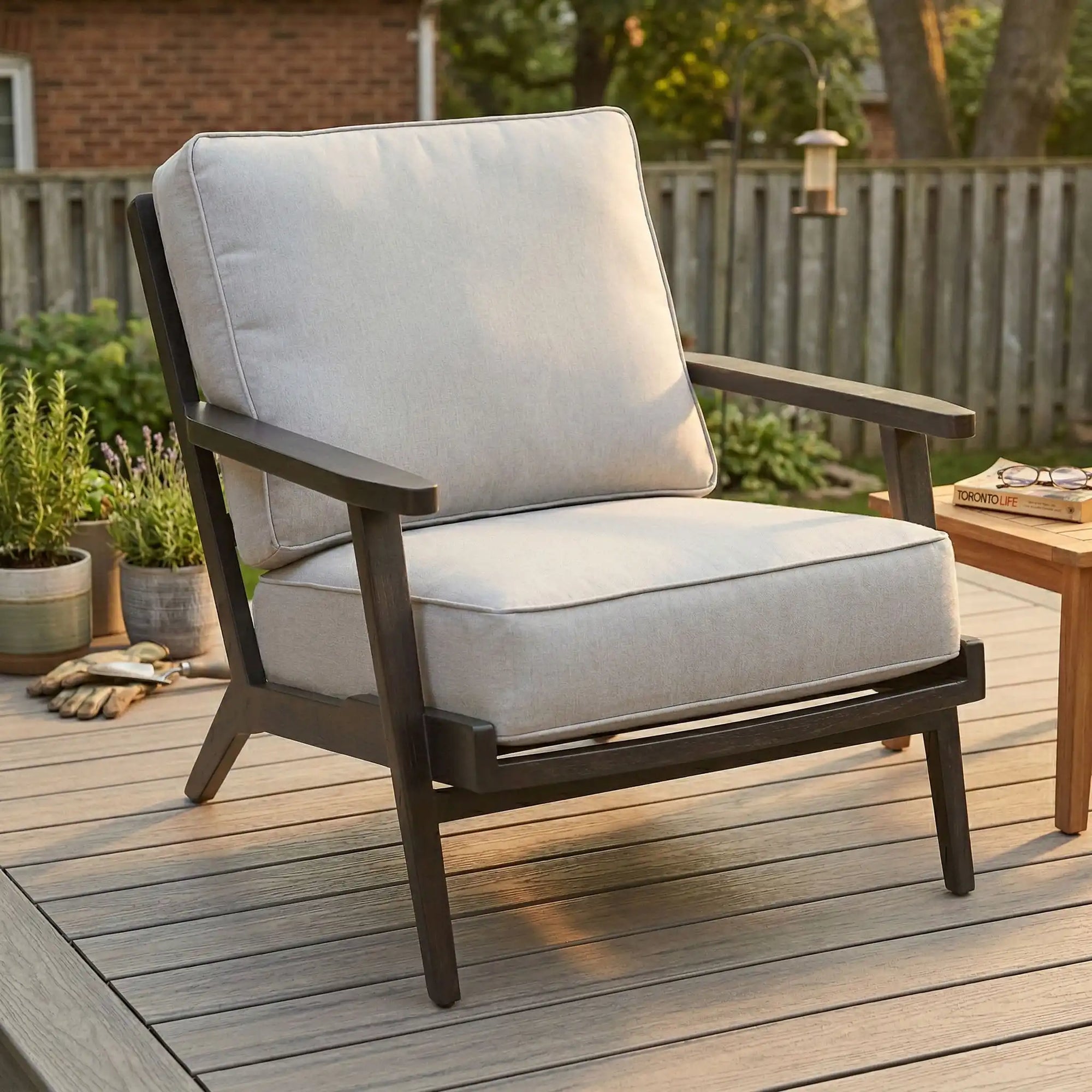 PLANK & HIDE Adeline Lounge Chair