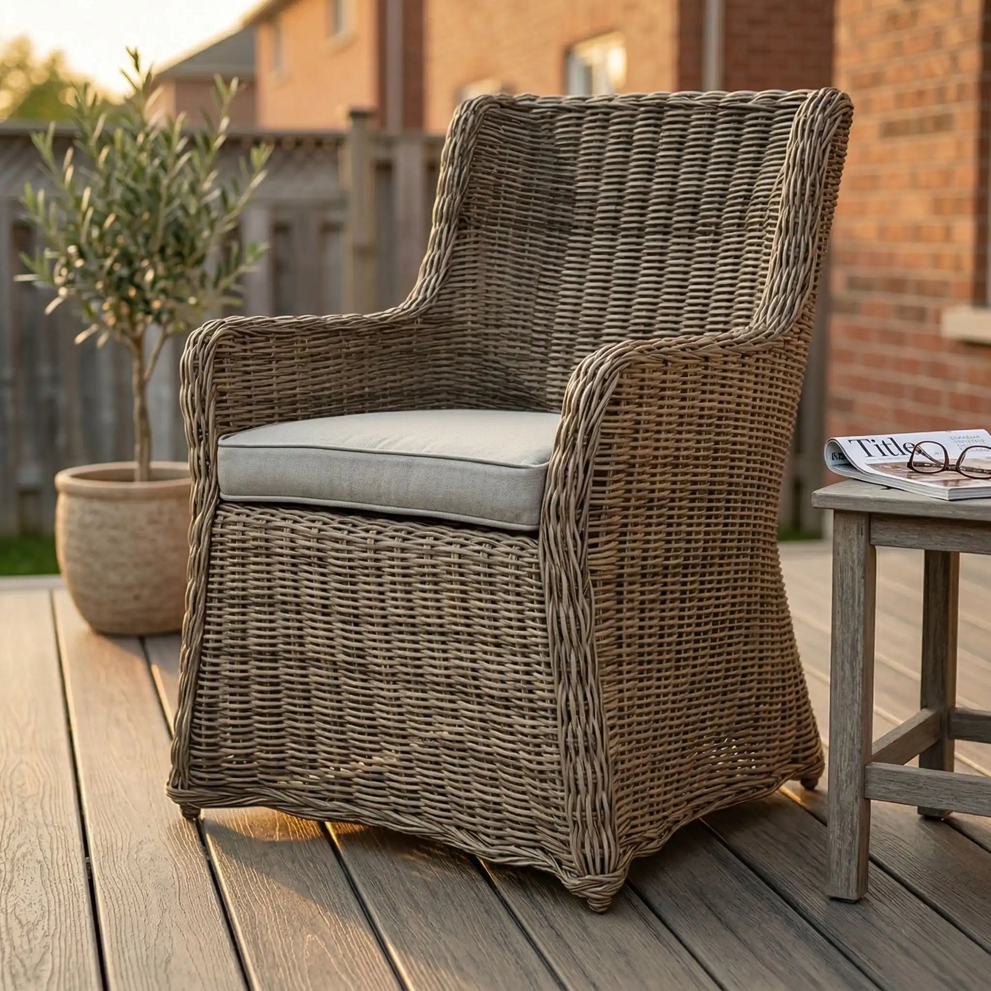 PLANK & HIDE  Cosette Dining Arm Chair