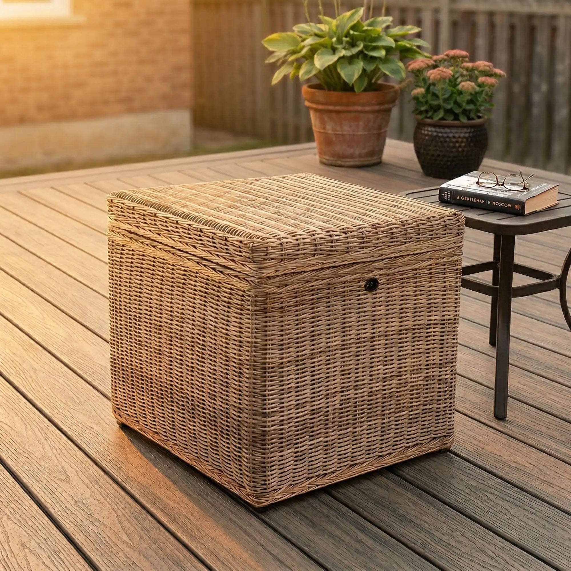 PLANK & HIDE Cosette End Table/Trunk
