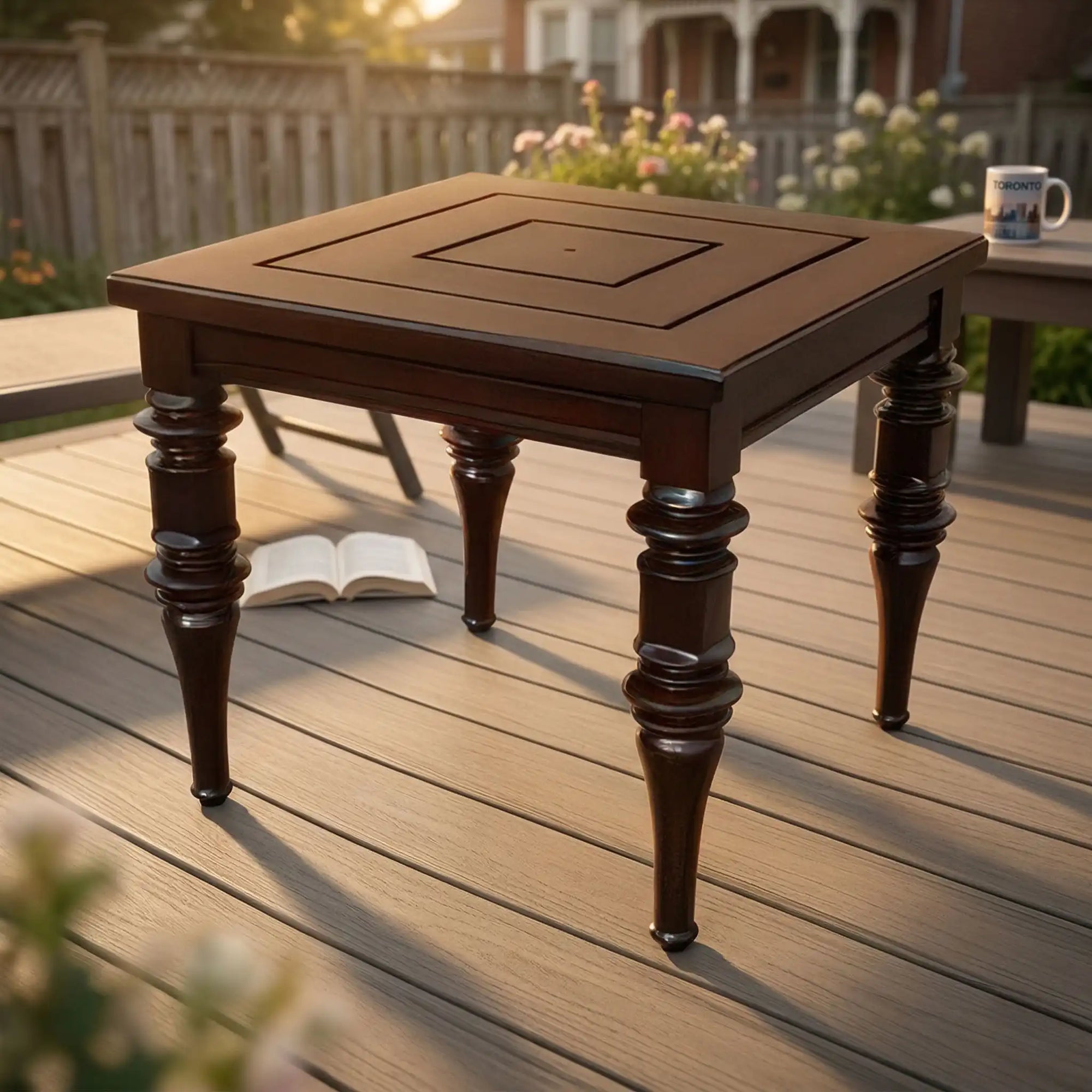 PLANK & HIDE Grenada End Table