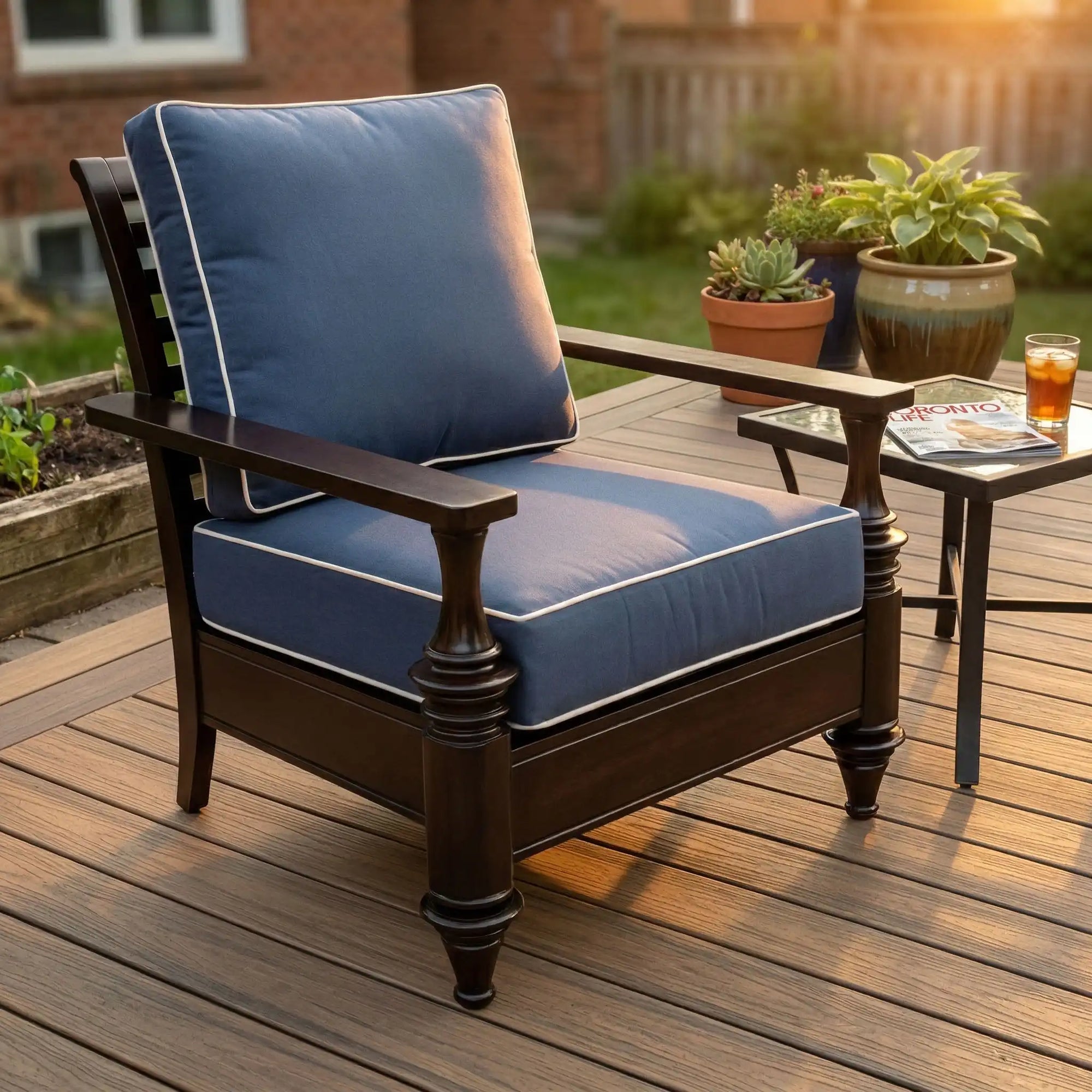 PLANK & HIDE Grenada Lounge Chair