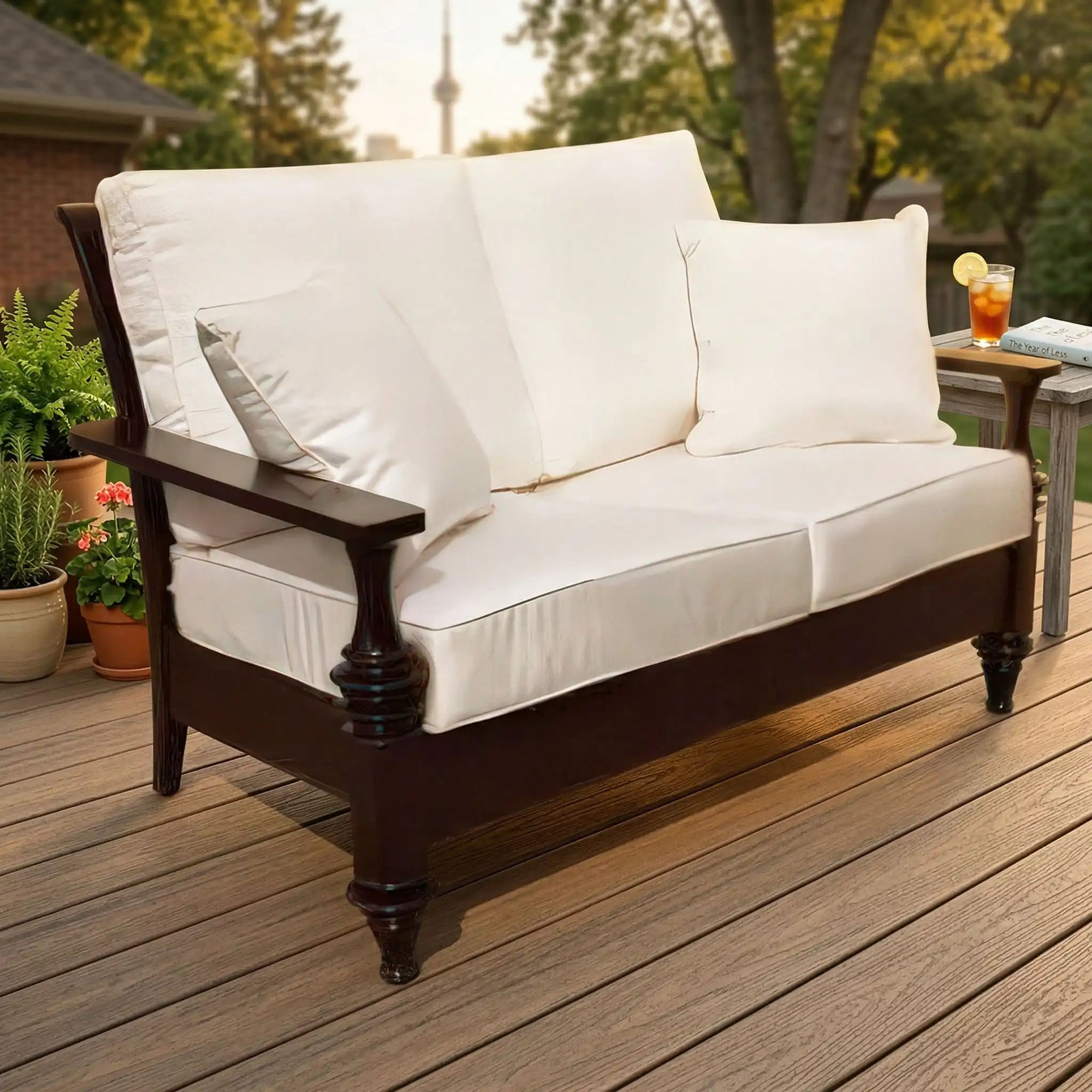 PLANK & HIDE  Grenada Loveseat
