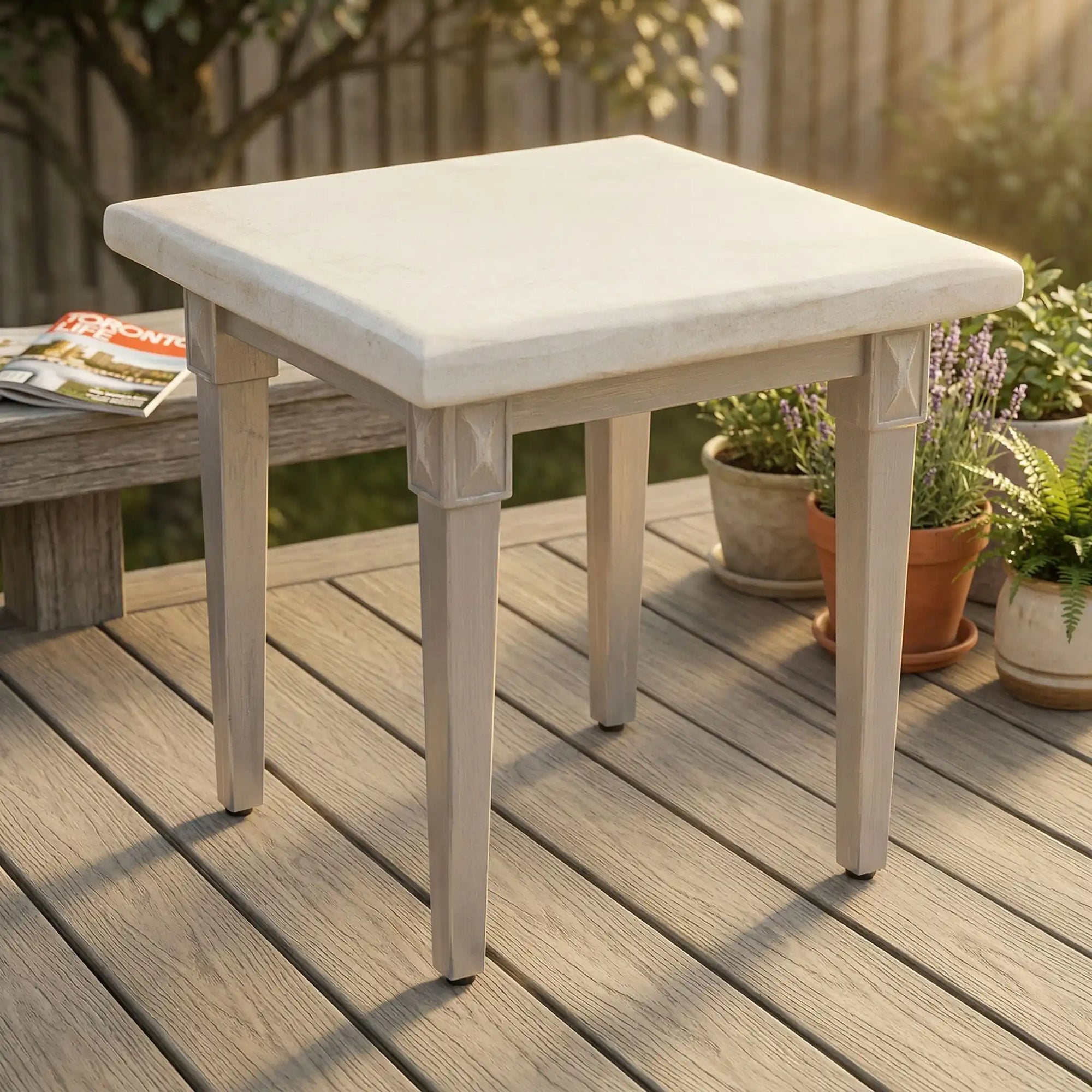 PLANK & HIDE Pelham End table