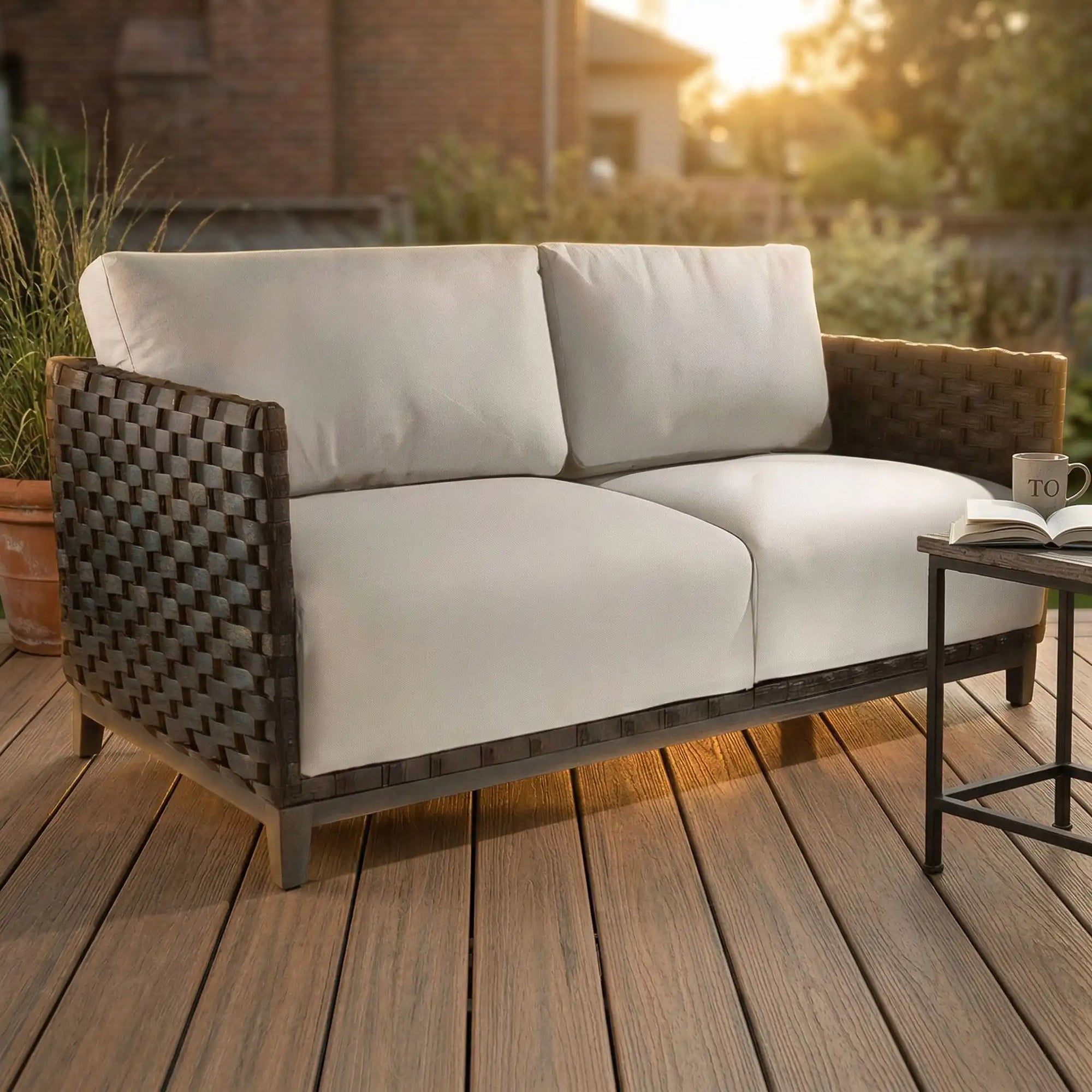 PLANK & HIDE Saba Loveseat