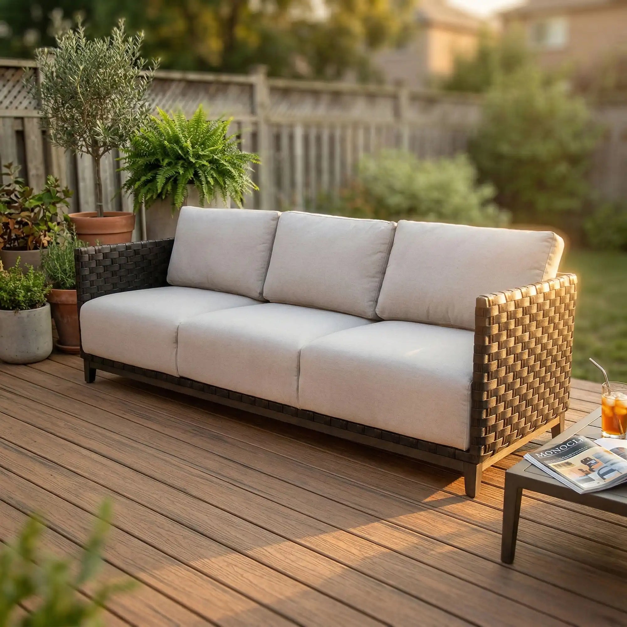 PLANK & HIDE Saba Sofa