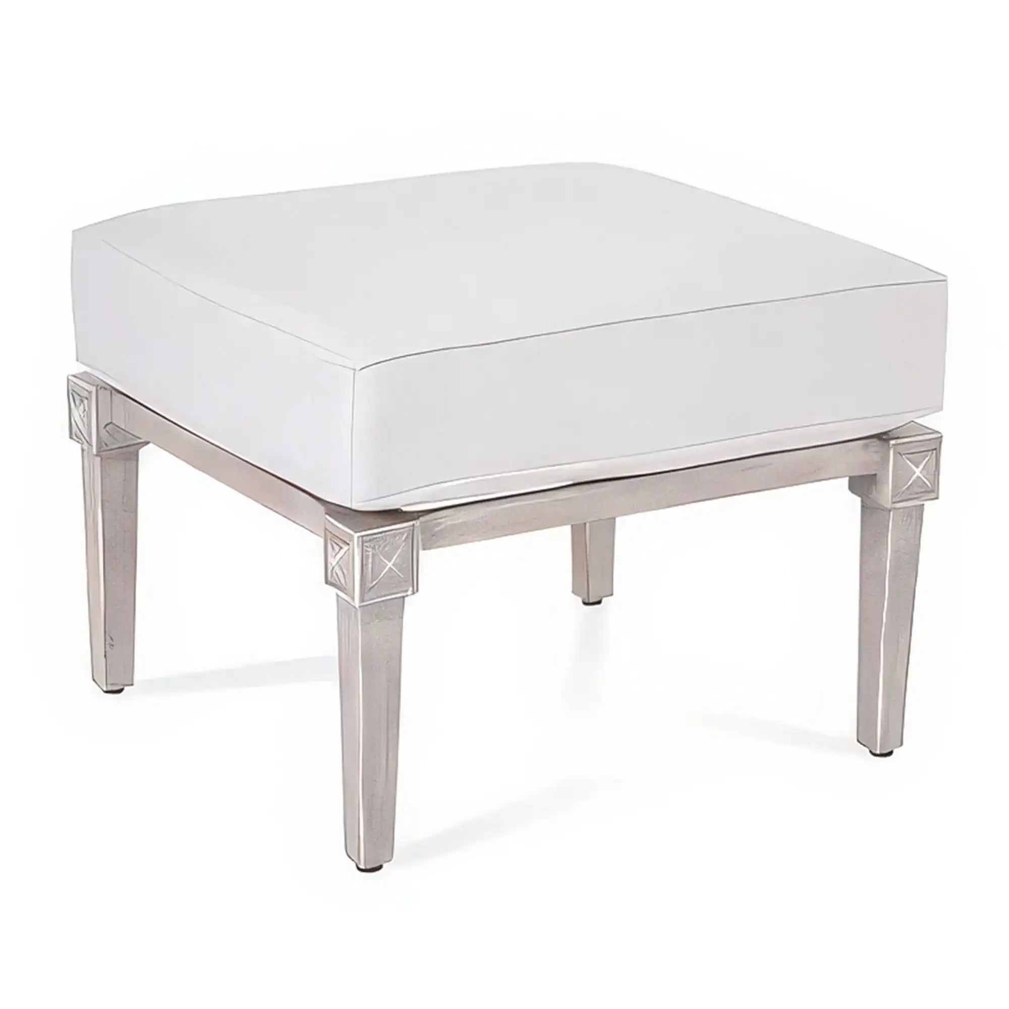 PLANK & HIDE Pelham Ottoman