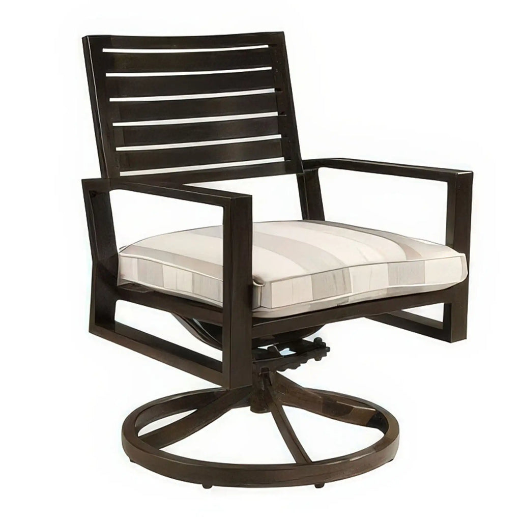 PLANK & HIDE Sadie Dining Swivel Rocker