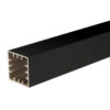 TimberTech 5.5” x 5.5” x 12’ Post Sleeve in Matte Black – Durable composite post sleeve for TimberTech composite railing systems.