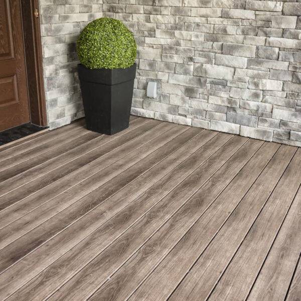 ZURI Premium Decking in Weathered Grey