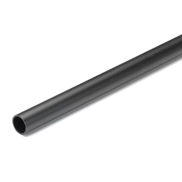 TREX Transcend Round Aluminum Baluster in Black, available in a pack of 20, designed for durable and stylish deck railing
