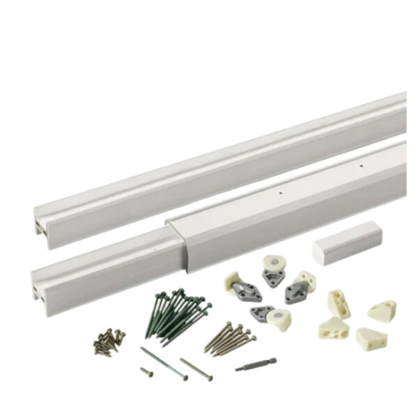 TimberTech Universal Rail Pack in Matte Black – Structural railing support pack for use with TimberTech Radiance & Premier Rail systems