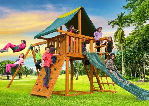 PlayOutdoors Jungle Gyms - Dream Swing Set