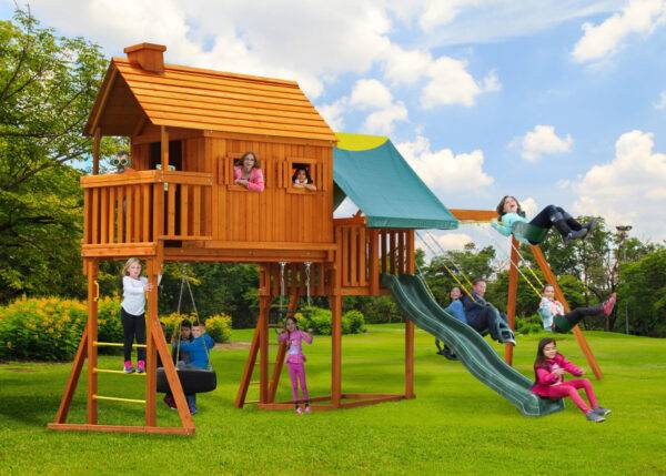 PlayOutdoors Jungle Gyms - Fantasy Treehouse