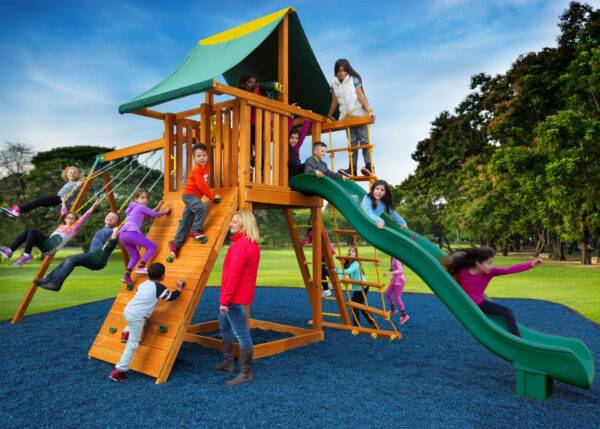 PlayOutdoors Jungle Gyms - Ultimate Swing Set