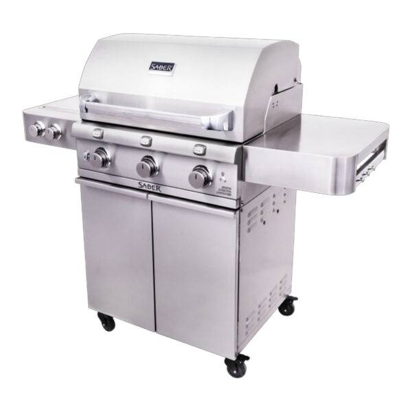 SABER-Premium-Series-500-LP-3-Burner-Stainless-Steel-Grill-with-Side-Burner-SKU-SAR50SC0017