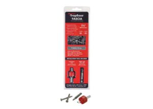 TRAPEASE color matched fascia screw pack
