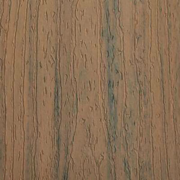 close up look of TREX Enhance Naturals - Toasted Sand composite deck boards