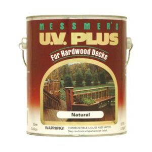1 gallon can of Messmers UV Plus for Hardwood Decks