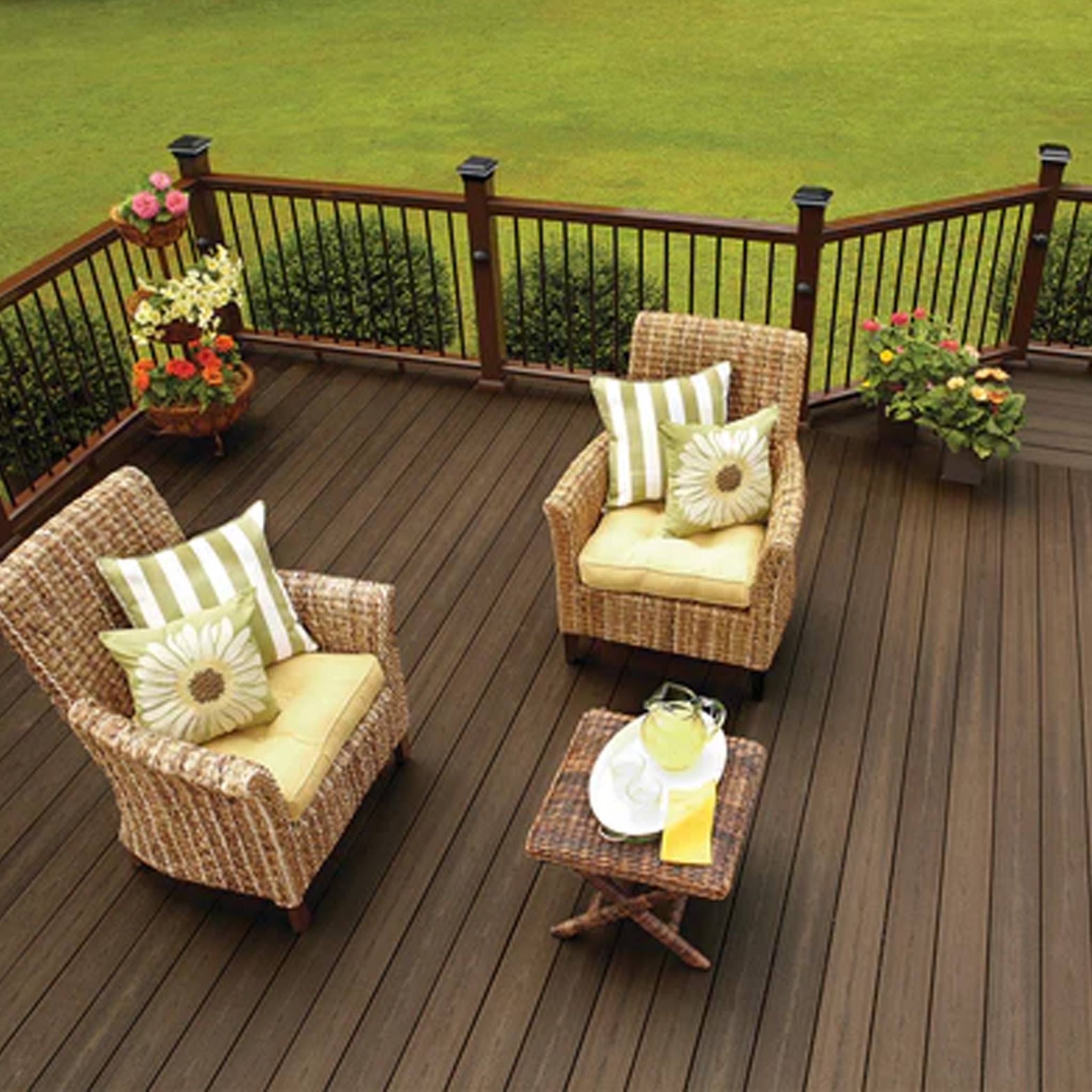 Fiberon Sanctuary composite decking in a natural setting