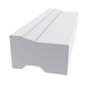 ROYAL Brick Mould – Durable PVC Trim for Doors & Windows | 1-1/4" X 2" (P546) SKU 2448