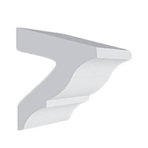 ROYAL Cusato Crown – 2-3/4" X 3-1/2" X 12' PVC moulding for exterior trim applications.