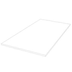 ROYAL Trim Sheet PVC – White, smooth PVC sheet for exterior and interior trim applications.