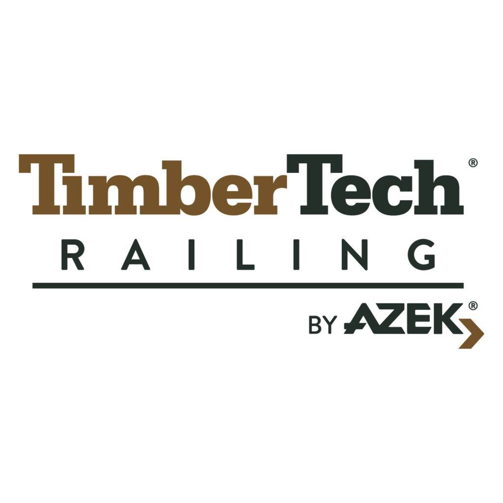 TimberTech Railing by AZEK logo – High-quality, low-maintenance composite railing system offering durability, style, and industry-leading performance.